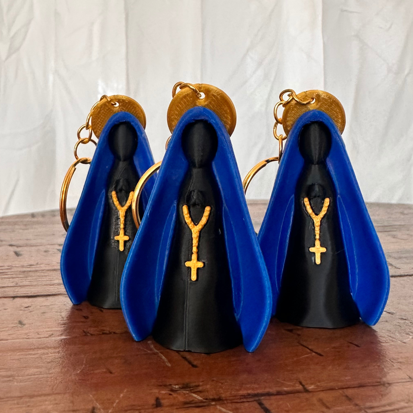 Kit 3 Chaveiros Nossa Senhora