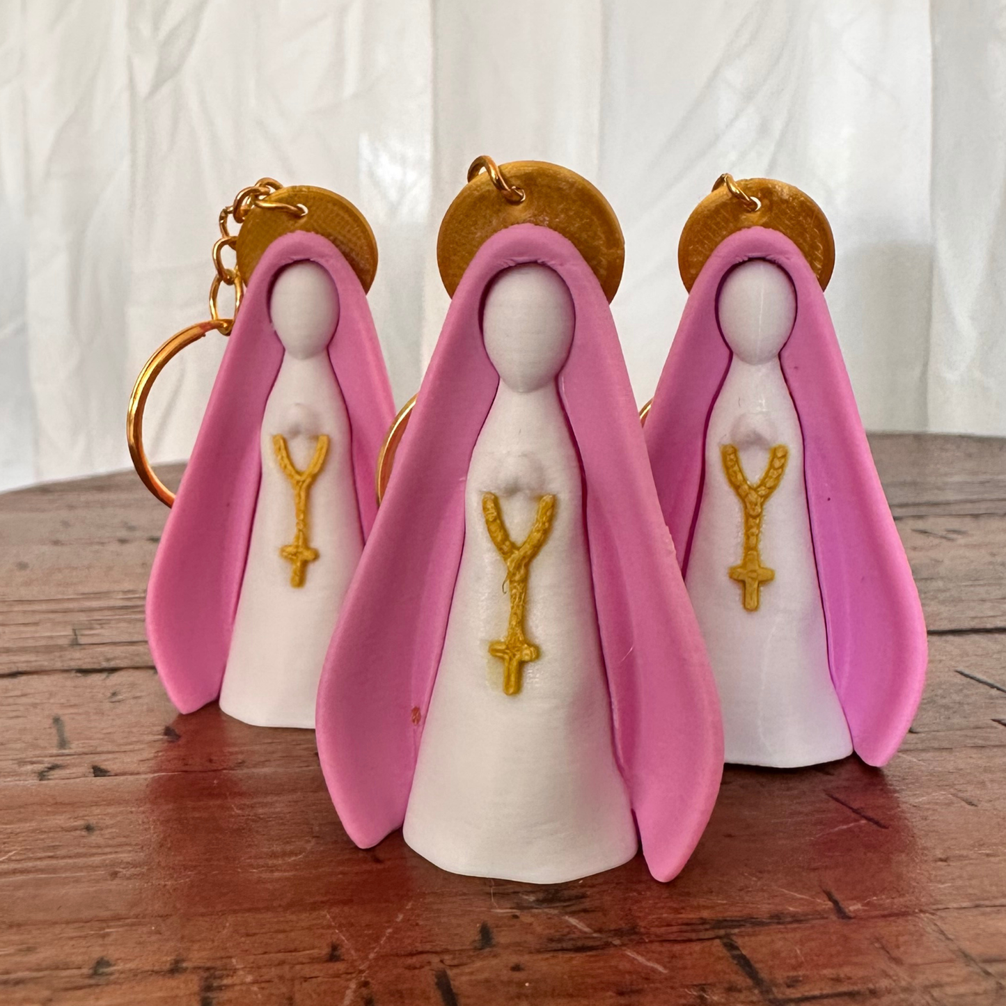 Kit 3 Chaveiros Nossa Senhora