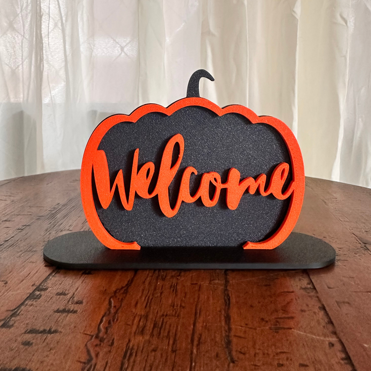 Plaquinha "Welcome" Hallwen