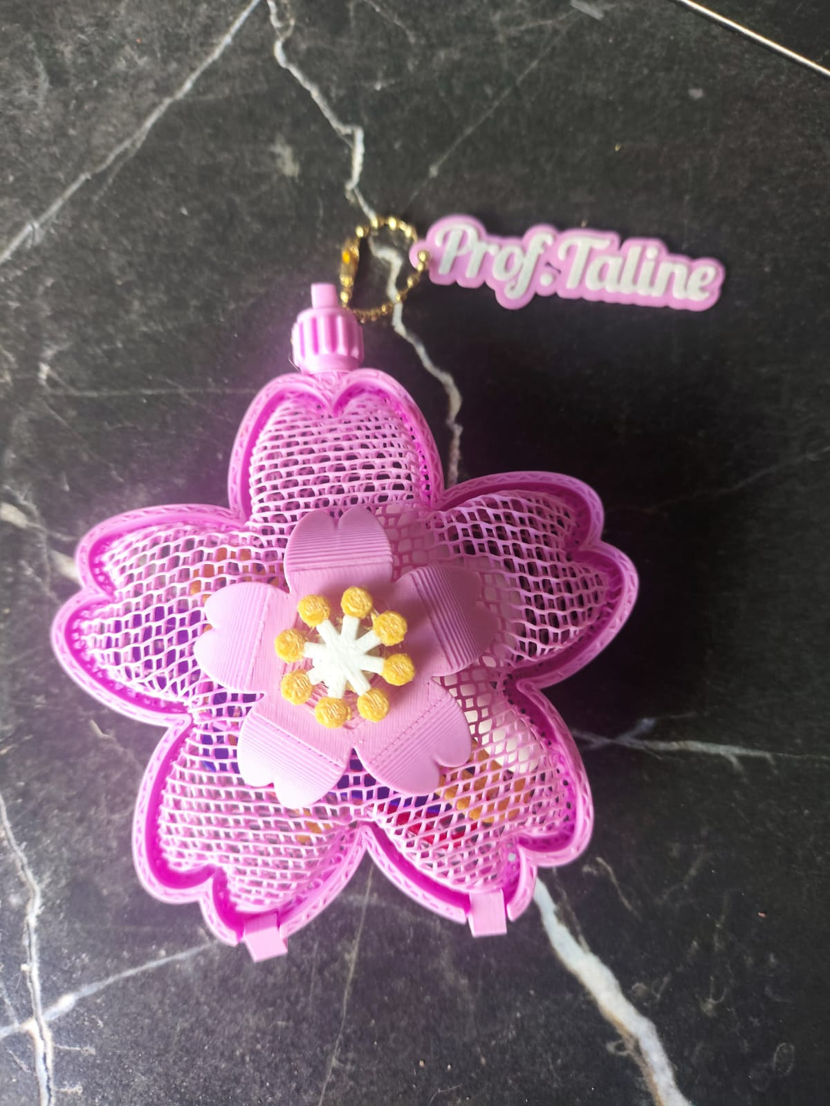 Flor Sakura em Telinha para Presente
